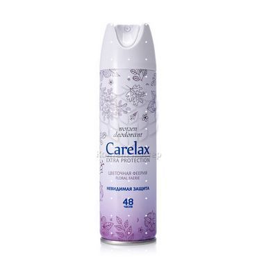 Carelax дезодорант спрей жен.Цвет феерия 150 мл (48)